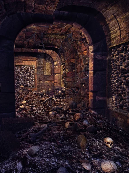 Cripta do crânio — Fotografia de Stock