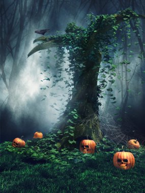 Cadılar Bayramı ağaç