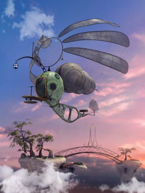 Bir köprü fantezi uçak