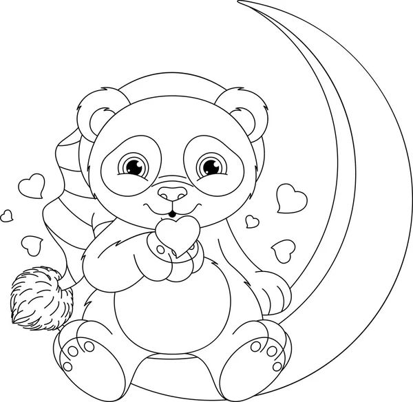 Schattige Panda Kleurplaat Schattige Panda Kleurplaat