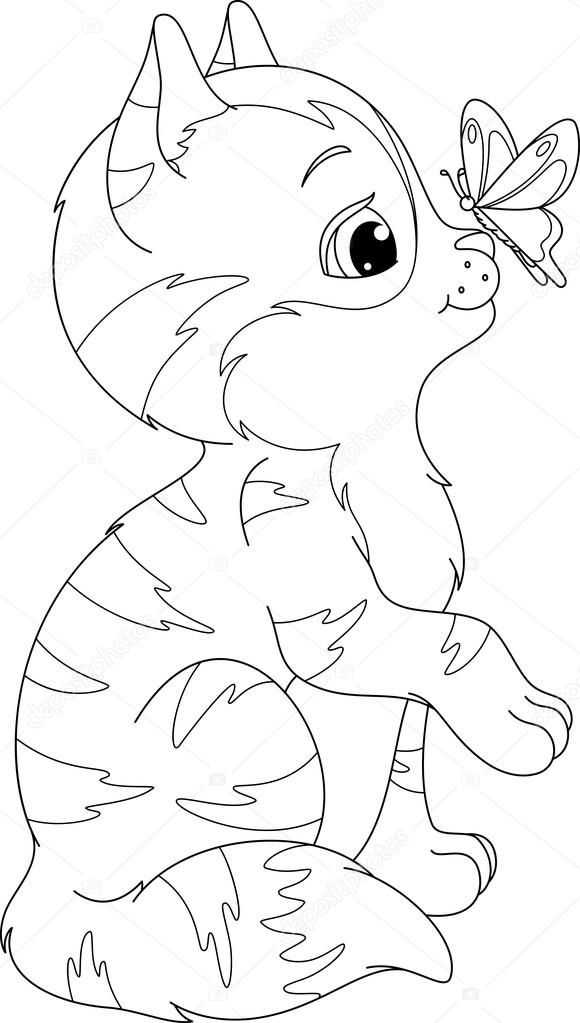 84 Top Kitten Butterfly Coloring Pages Pictures 84 Top Kitten Butterfly Coloring Pages Pictures
