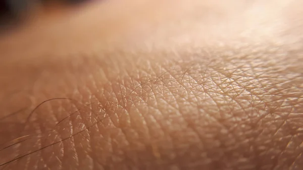 Makro Mänsklig Hudstruktur Kvinna Eller Flicka Hud Dermatologiskt Mönster Frisk — Stockfoto