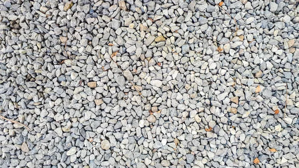 Gravel Texture Pebble Stone Background Light Grey Closeup Small Rocks — Stock Photo, Image