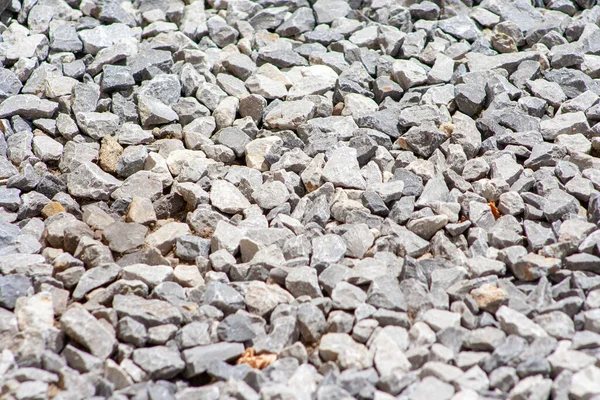 Δρόμος Από Χαλίκι Πετσέτα Υφή Μικρό Πέτρινο Αντικείμενο Γκρι Υφή — Φωτογραφία Αρχείου