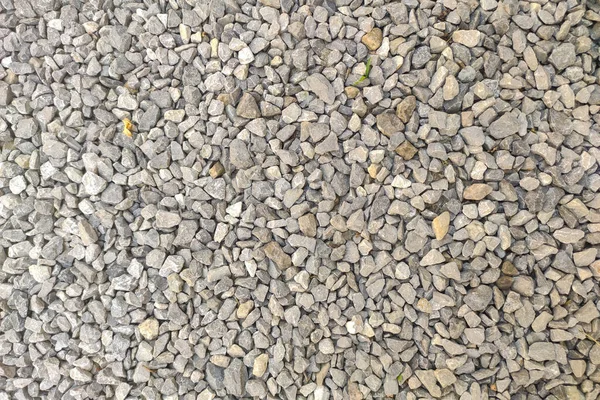 Gray Gravel Stones Construction Industry Gravel Texture Garden — Stock Photo, Image