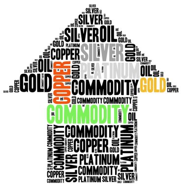 Commodity stock market or trading concept. clipart