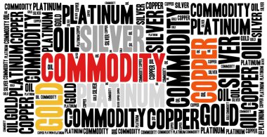 Commodity stock market or trading concept. clipart
