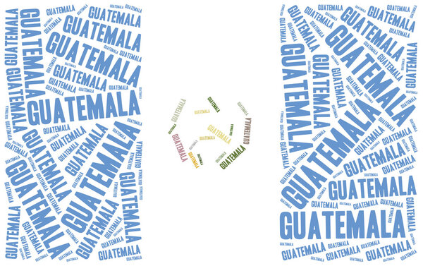 Bandiera nazionale Guatemala — Foto Stock