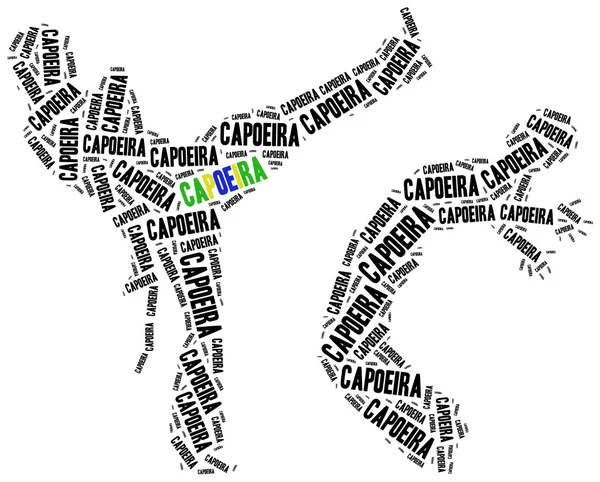 Capoeira-Kämpfer. — Stockfoto