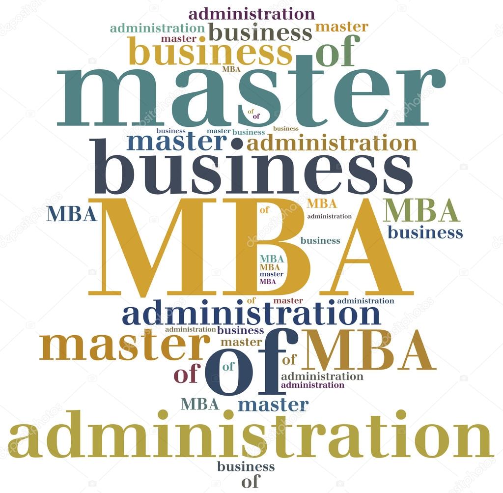 MBA. Master of business administration.