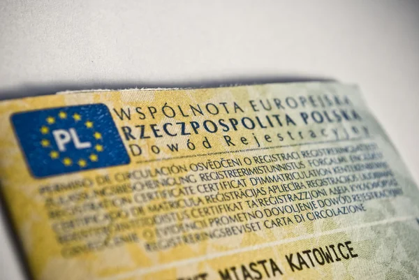 Araba kayıt defteri. Lehçe belgeleri.