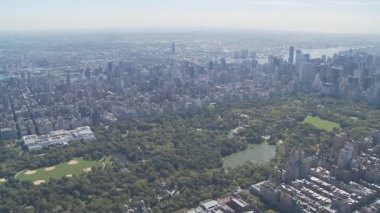Havadan görünümü central park manhattan