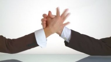 erkek ve kadın armwrestling 