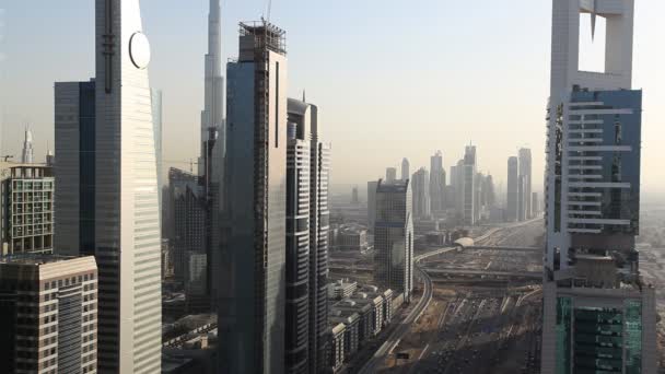 Дубай міський транспорт — стокове відео