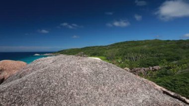 üzerinde taş tropikal Adası'nda yukarıdan görüntülemek