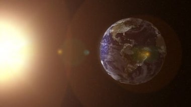 24 saat dünya döngü