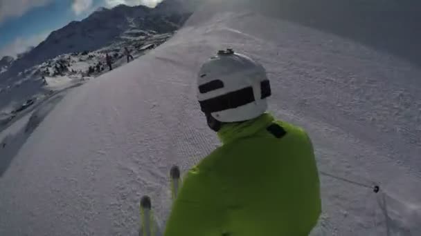 Paseo rápido por el cielo — Vídeo de stock