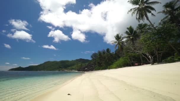 Playa de arena blanca — Vídeos de Stock