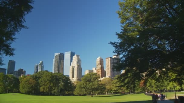 Parque central de Manhattan — Vídeo de stock