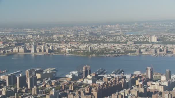 Volo intorno all'Empire State Building — Video Stock