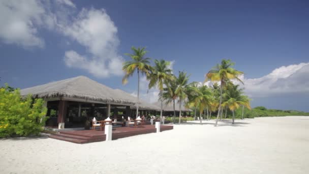Resort isla tropical — Vídeos de Stock