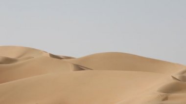 gölgeler hareket ile çöl dunes