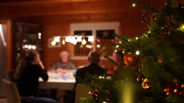 après-midi de Noël à la maison 