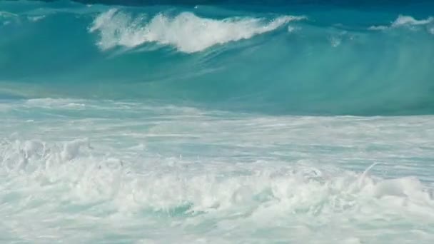 Dokonalé mořské vlny — Stock video