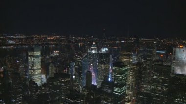 Manhattan gökdelen geceleri