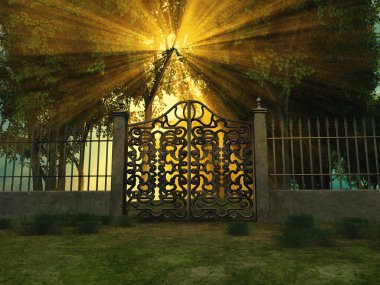eski Iron gate