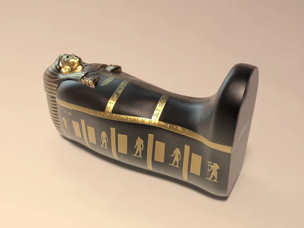 Ancient Egyptian coffin — Stock Photo, Image