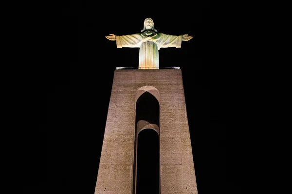 Statue du Christ Roi à Lisbonne, Portugal — Photo