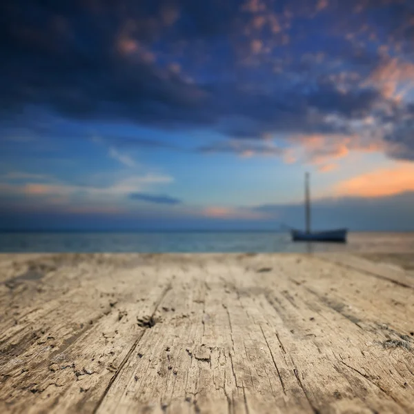 Wood textured backgrounds on the Baltic sea — Stock Photo, Image