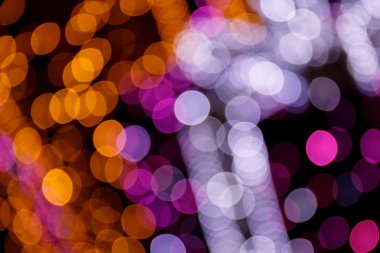 doğal bokeh lambaları, arka plan 