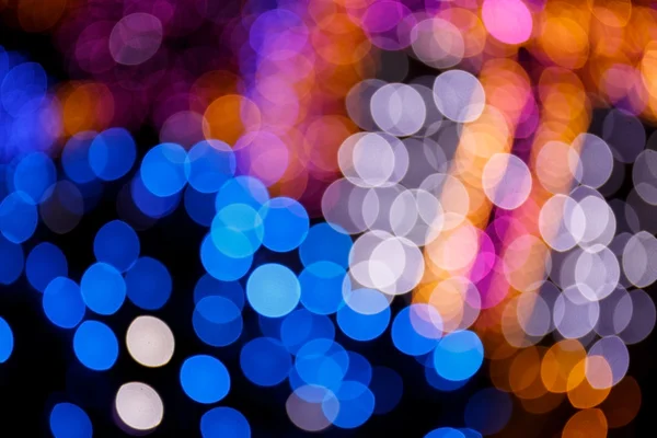 Natural bokeh lights, abstract background — Stock Photo, Image