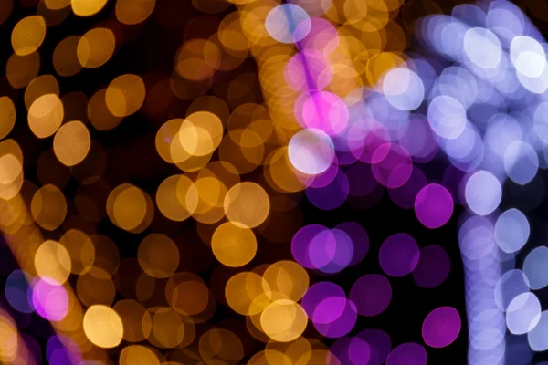 Natural bokeh lights, abstract background — Stock Photo, Image