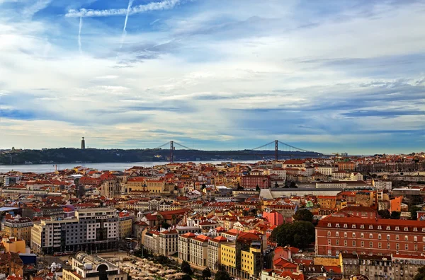 Pemandangan Lisbon, Portugal. — Stok Foto