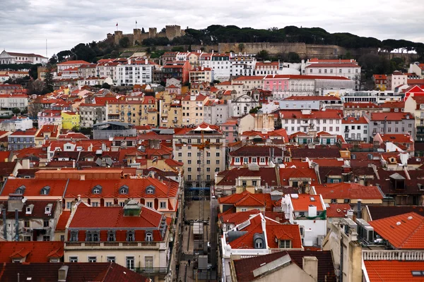 Вид на Лісабон, португал — стокове фото