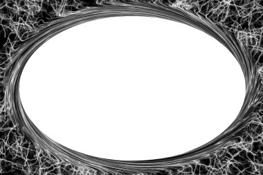 görüntü siyah beyaz oval çerçeve