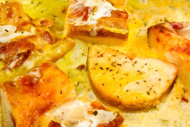 sosis ve peynir portre ile buns