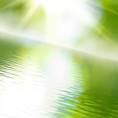 görüntü su güneş karşı