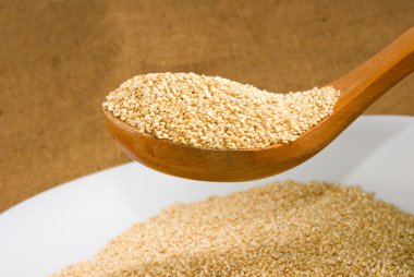 Quinoa Tahıl ahşap pano portre üzerinde