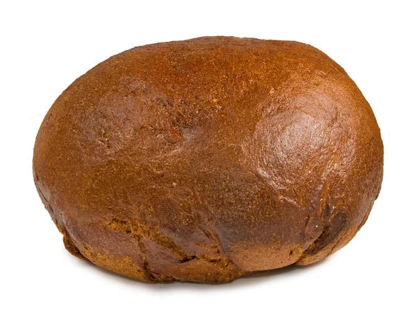 Na białym tle obraz chleb zbliżenie — Zdjęcie stockowe