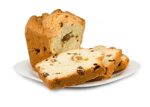 Isolated image of cake on a white background — Stock Photo, Image