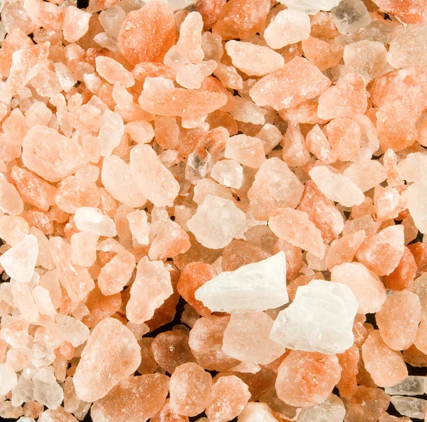 Isolated image of pink salt close up — Stock Photo, Image