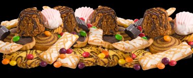 Çok lezzetli Kurabiye yakın çekim yansıma