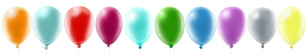 Imagem isolada de balões close-up — Fotografia de Stock
