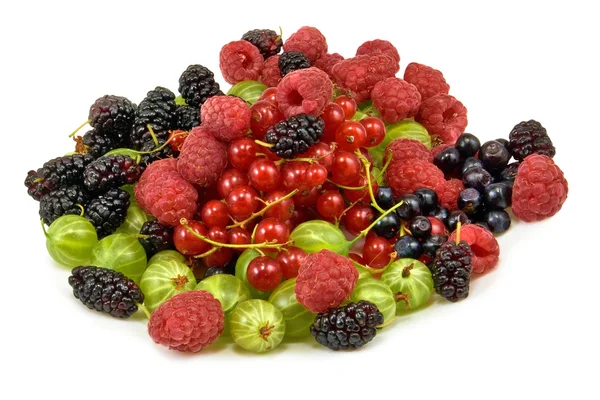 Berries on a white background — Stock Photo, Image