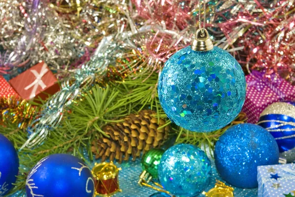 Decorazioni albero di Natale — Foto Stock