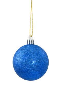 Bir Noel top closeup izole görüntü